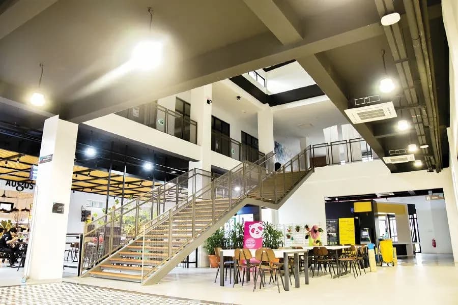 The 24-hour EduCity Hub complex